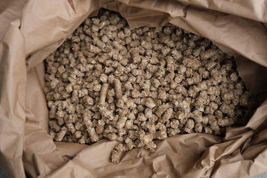 Einstreupellets aus Dinkelspelzen