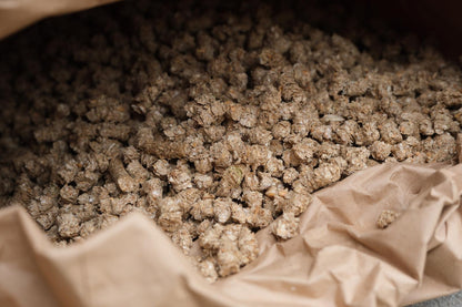 Einstreupellets aus Dinkelspelzen